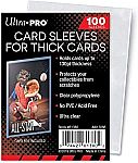100-Count Ultra Pro Extra Thick Card Sleeves $1.50