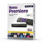 Roku Premiere 4K/HDR Streaming Media Player $16