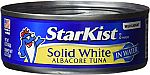 48-Ct 5-oz StarKist Solid White Tuna In Water Cans $18