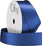 Berwick Offray 7/8" Satin Ribbon (Royal Blue, Pink, Gold, White) $2