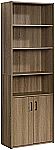 Sauder Beginnings Bookcase with Doors $56