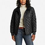 Eddie Bauer Cirruslite Skylighter Down Hoodie $60, CirrusLite Down Duffle Coat $91.60 and more
