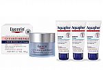Eucerin Q10 Anti-Wrinkle Night Cream (1.7Oz) + 3-pk Aquaphor Healing Ointment $21 + $4 Digital Reward