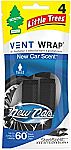 16-Count Little Trees Vent Wrap Car Air Freshener (New Car Scent) $3