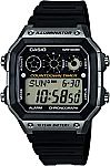 Casio Men's Illuminator Digital Display Quartz Black Watch $14