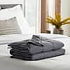 15-Lb Lucid Comfort Weighted Blanket (Full, Gray) $17 + Free Shipping