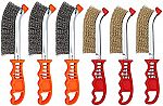 6-Pack Amazon Basics 10-Inch Scratch Wire Brush $8.60, 1.5" Paint Brush $2.35