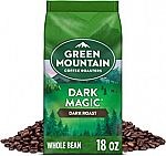 18 Oz Green Mountain Coffee Roasters Dark Magic, Whole Bean Coffee $6.30