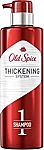 17.9-oz Old Spice Hair Thickening Shampoo w/ Biotin for Men $4