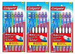 3 x 6-Count Colgate Extra Clean Toothbrush (Medium Bristles) $8