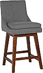 Stone & Beam Alaina Contemporary High-Back Swivel Seat Counter Stool $52