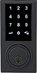 Amazon Basics Grade 3 Electronic Touchscreen Deadbolt Door Lock - Matte Black $20