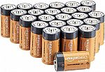 24-pack Amazon Basics C Cell 1.5 Volt Alkaline All-Purpose Batteries $6.20