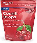 160-Ct Amazon Basic Care Cherry Cough Drops $3