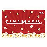 Cinemark $50 eGift Card $35