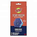 2-Pack Scotch-Brite Stay Fresh Scrub Dots Scrubber Sponges $2.79