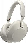 Sony WH-1000XM5 silver wireless headphones $261.64