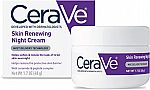 1.7 Ounce CeraVe Skin Renewing Night Cream for face $8.70 and more