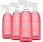 4-Pack 18-oz Method All-Purpose Cleaner Spray $9.32