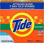 143 Oz Tide Powder Laundry Detergent $14.34