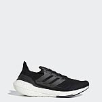 adidas Men's Ultraboost 21 Shoes (Core Black/Core Black) $66.50