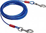 Amazon Basics 25-Ft Tie-Out Cable for Dogs up to 60lbs $2.25