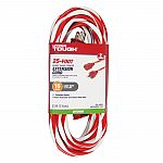 Hyper Tough 1-Outlet 25FT Candy Cane Extension Cord $4