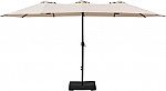 Sunjoy Triple Canopy Umbrella w Base $64