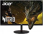 Acer Nitro XV322QK Vbmiiphzx 31.5" UHD Gaming Monitor $399.99