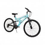 Dynacraft Women's 26" Aftershock Mountain Bike Dual Suspension $98 (save $50)