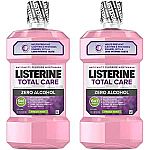 Amazon Warehouse - Listerine Total Care Anticavity Fluoride Mouthwash 1 Liter, 2 Pack $4.41
