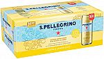24-Pk S.Pellegrino Essenza Mineral Water Cans $10