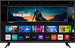 VIZIO 55" V555-J01 4K UHD LED HDR Smart TV with Apple AirPlay and Chromecast Built-in $384