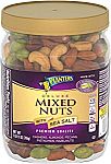 PLANTERS Deluxe Mixed Nuts with Sea Salt, 27 oz $11 and more