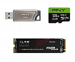 Amazon - Up to 60% off PNY Drives and Memory