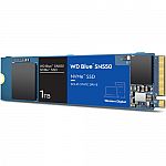 WD 1TB Blue SN550 NVMe M.2 Internal SSD $80