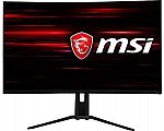 MSI Optix MAG321CQR 32" FHD Curved Gaming Monitor $259