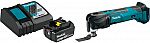 Makita XMT03Z 18V LXT Lithium-Ion Cordless Multi-Tool + Battery + Charger $119