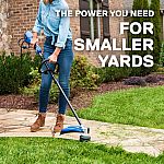 Kobalt 10-Amp 18" Corded Electric String Trimmer $14