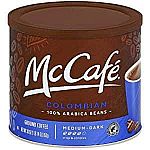 6-Pack, 30-Oz McCafe Medium Dark Roast Ground Coffee (Colombian) $11.50