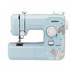 Brother LX3817A 17-Stitch Portable Full-Size Sewing Machine, Aqua $75