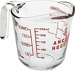 Anchor Hocking Glass Measuring Cup, 1 cup (8oz) $2.48