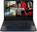 Lenovo IdeaPad Gaming 3 15.6" 120Hz Gaming Laptop (Ryzen 5-5600H, 8GB, 512GB SSD, RTX 3050Ti) $699