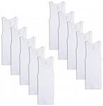 10-Pk Fruit of the Loom Boys' Cotton Tank Top Undershirt $12.60