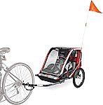 Allen Sports T2 2-Child Steel Folding Bicycle Trailer $98