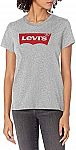 Levi's Women's Perfect Tee-Shirt (Heather) $4.90