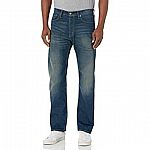 Levi's Men's 505 Regular Fit Jeans $14.85