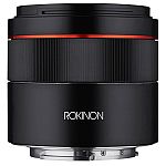 Rokinon 45mm f/1.8 AF Ultra Compact Lens for Sony E Mount $269