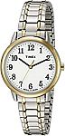 Timex Women's Easy Reader Expansion Band 30mm Watch $13.48