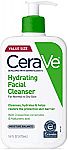 16-oz CeraVe Hydrating Facial Cleanser Moisturizing Non-Foaming Face Wash $10